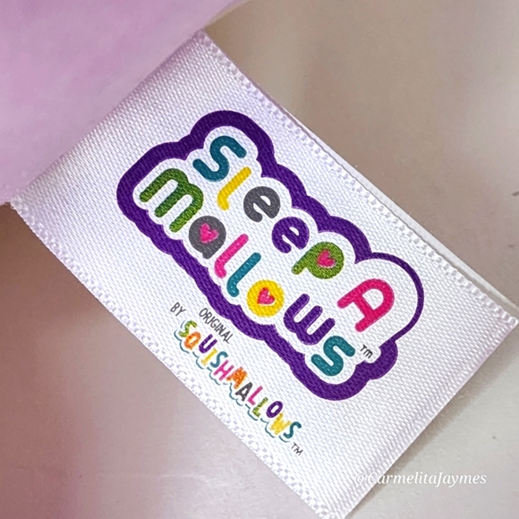 TABITHA 🐈💤 18" Purple Tabby Cat SleepAMallow Original Squishmallow ☆ NWT ☆ - Picture 10 of 11